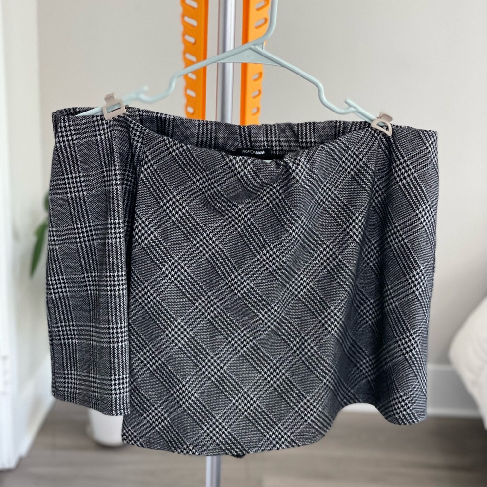 Fashion Nova Plaid Skort